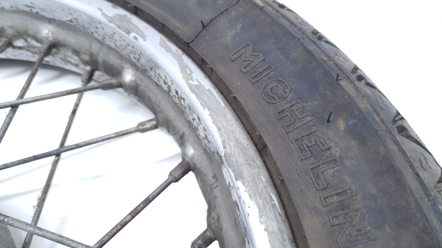 Roue arrière Honda CM 125 T 1978 n°4 Réf : 42701-402-003 Rear wheel