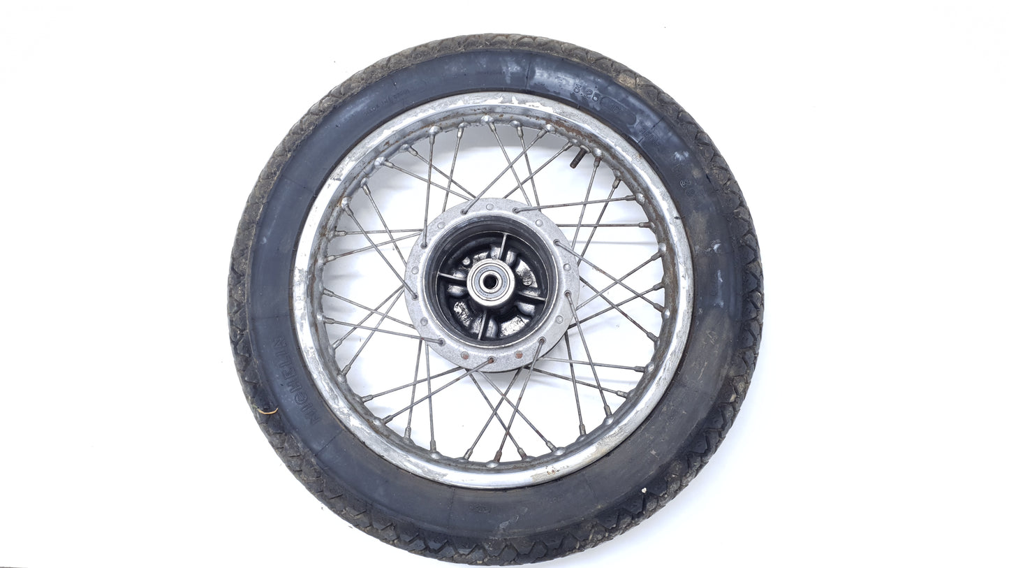 Roue arrière Honda CM 125 T 1978 n°4 Réf : 42701-402-003 Rear wheel