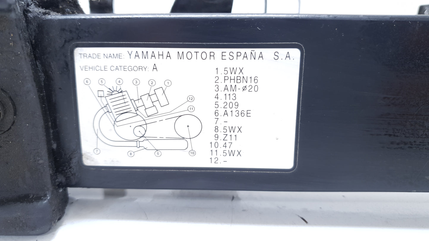 Bras oscillant Yamaha TZR 50 2012 Réf : 5WX-F2110-02-98 Swingarm