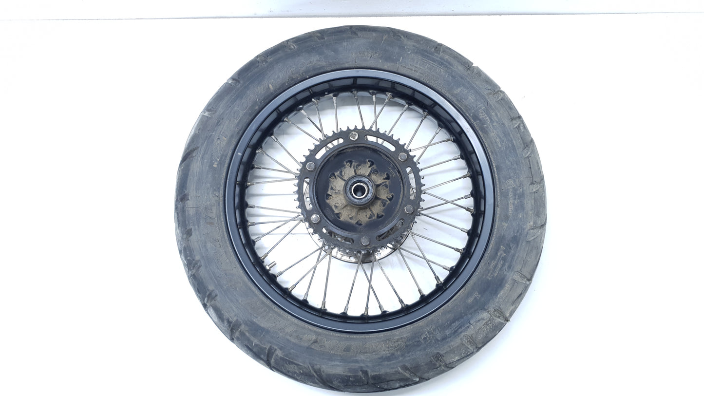 Roue arrière Yamaha TDR 125 1991 Réf : 94418-17109-00 Rear wheel