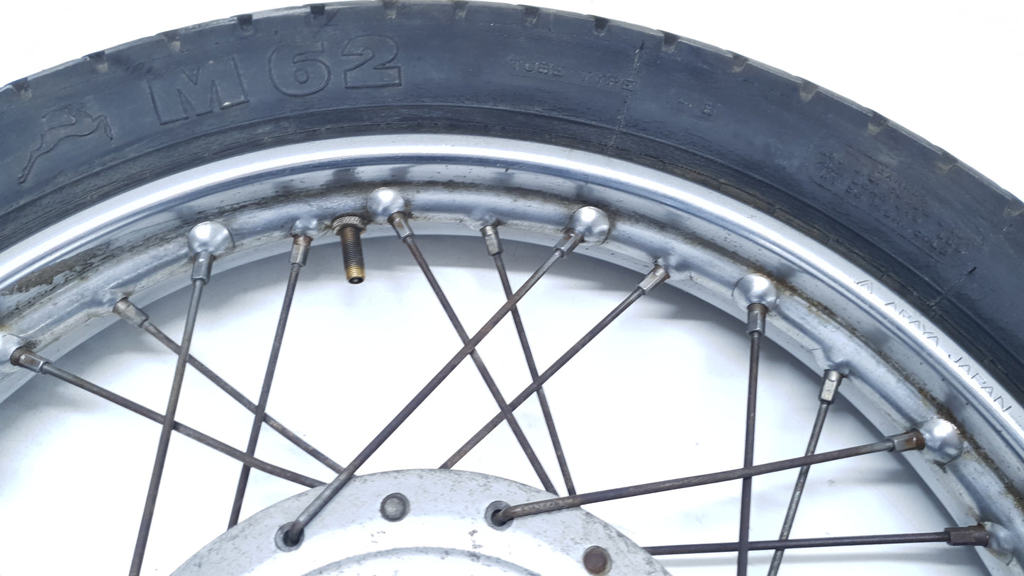 Roue avant Honda CM 125 T 1981 Réf : 44701-419-671