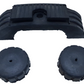 Supports de réservoir d'essence Yamaha SR 125 1993 Réf : 5H0241820000