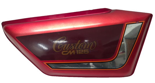 Carénage droit Honda CM 125 Custom 1995 Réf : 83650-KC2-680ZD