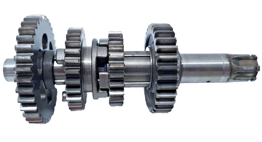 Arbre secondaire de boite de vitesse Honda CM 125 T 1980 Réf : 23221-402-010