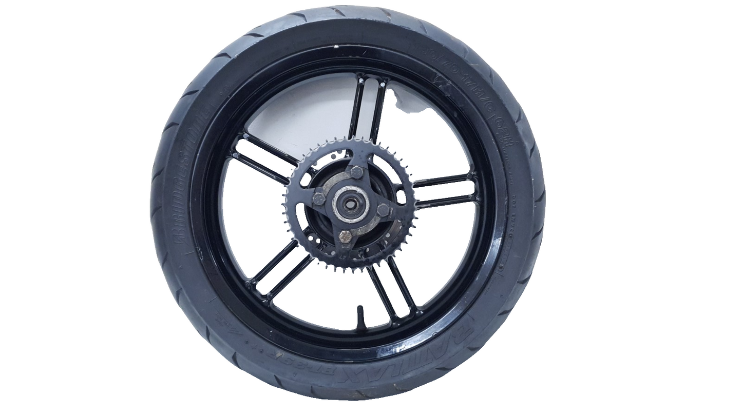 Roue arrière Yamaha TZR 50 2009 Réf : 5WXF53702000