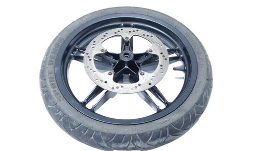 Roue avant Yamaha TZR 50 2008 n°4 Réf : 5WXF51602000