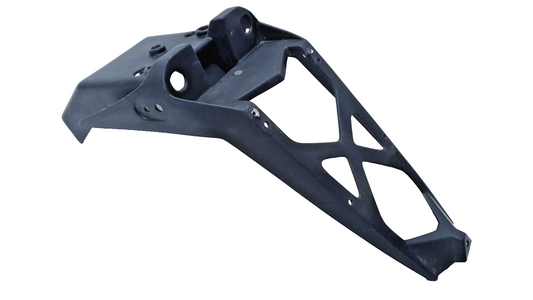 Support de plaque Derbi Senda DRD X-Treme 50 2006 Réf : 00H00712341