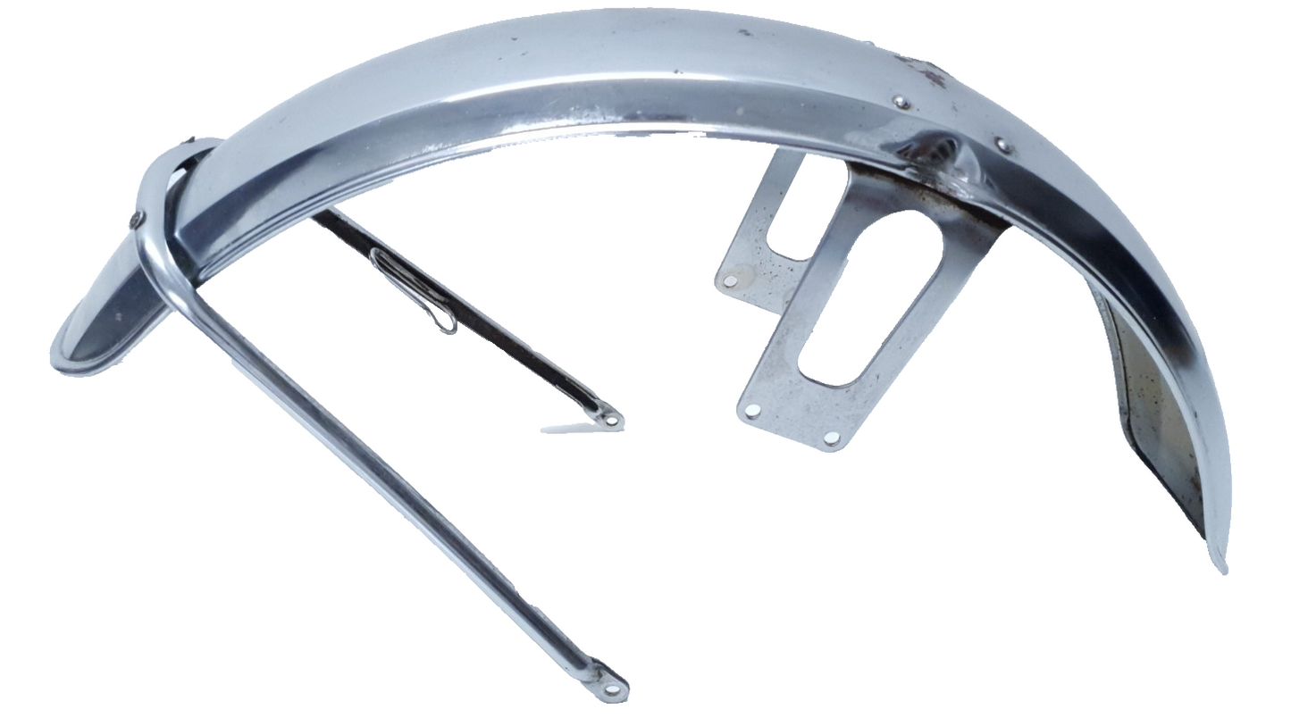 Garde boue avant Honda CM 125 T 1980 Réf : 61100-419-000
