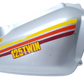 Carénage latéral droit Honda CM 125 T 1980 Réf : 83500-419-770ZA