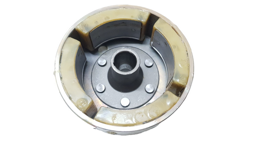 Rotor d'allumage Yamaha DT125LC 1987 n°21 Réf : 34X-85550-M1-00