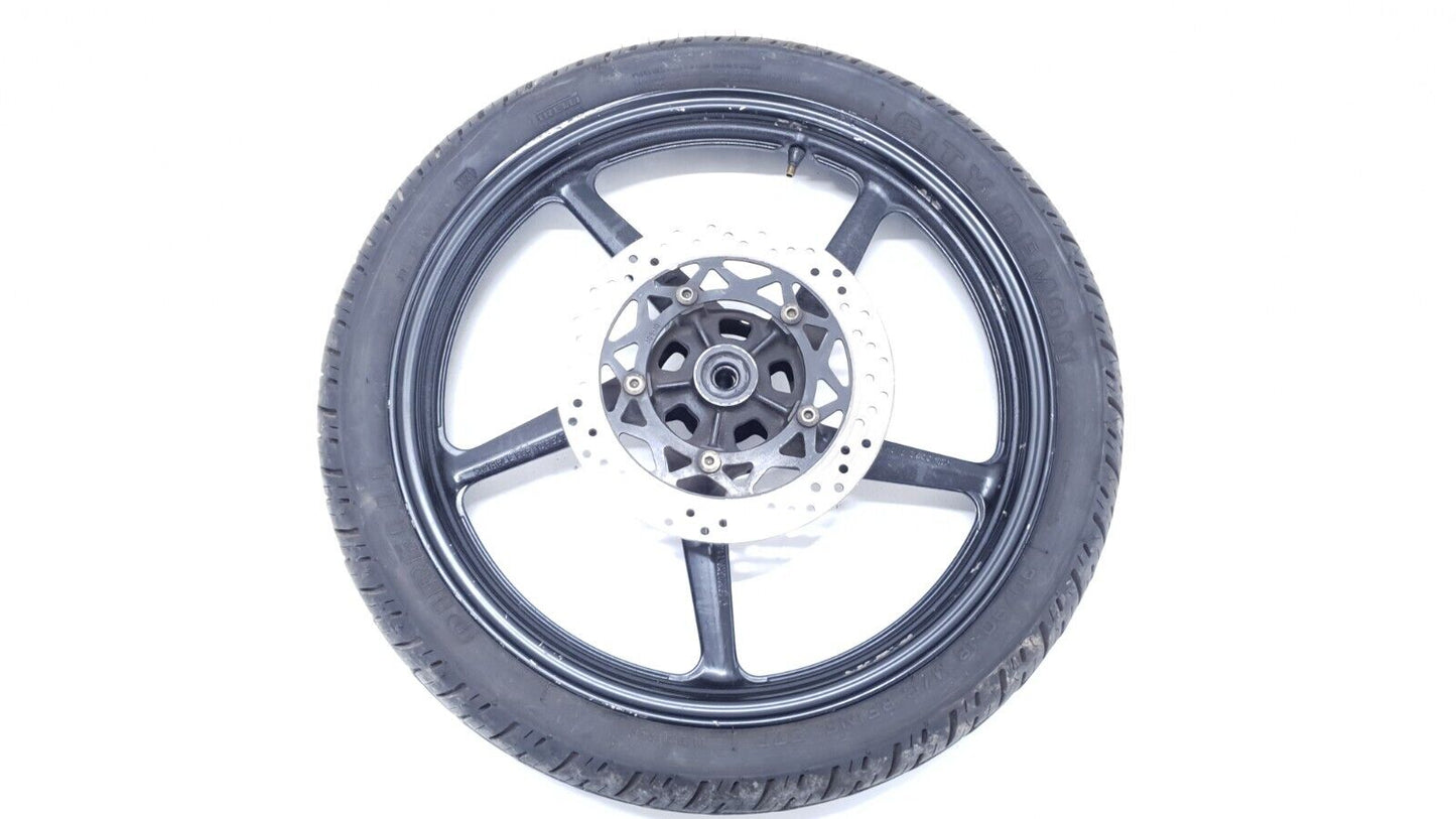 Roue avant Yamaha YBR 125 2010 n°2 Réf : 3D9-F5168-00-33 Rear wheel