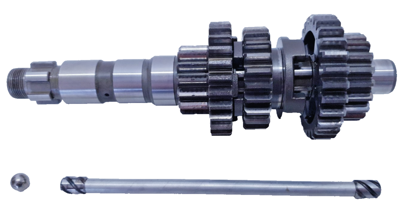 Arbre primaire de boite de vitesse Yamaha XV 125 Virago 2000 Réf : 4DN174110000