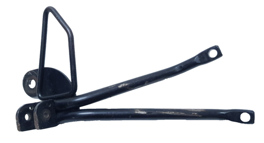 Support de repose-pieds arrière droit Yamaha TZR 50 2008 n°4 Réf : 5WXF742L0000