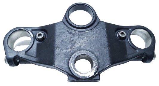 Té de fourche supérieur 1-2 Yamaha TZR 50 2008 n°4 Réf : 5WXF34351098