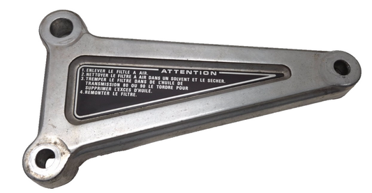 Support repose-pied arrière gauche Honda CM 125 Custom 1995 Réf : 50700-KB4-000