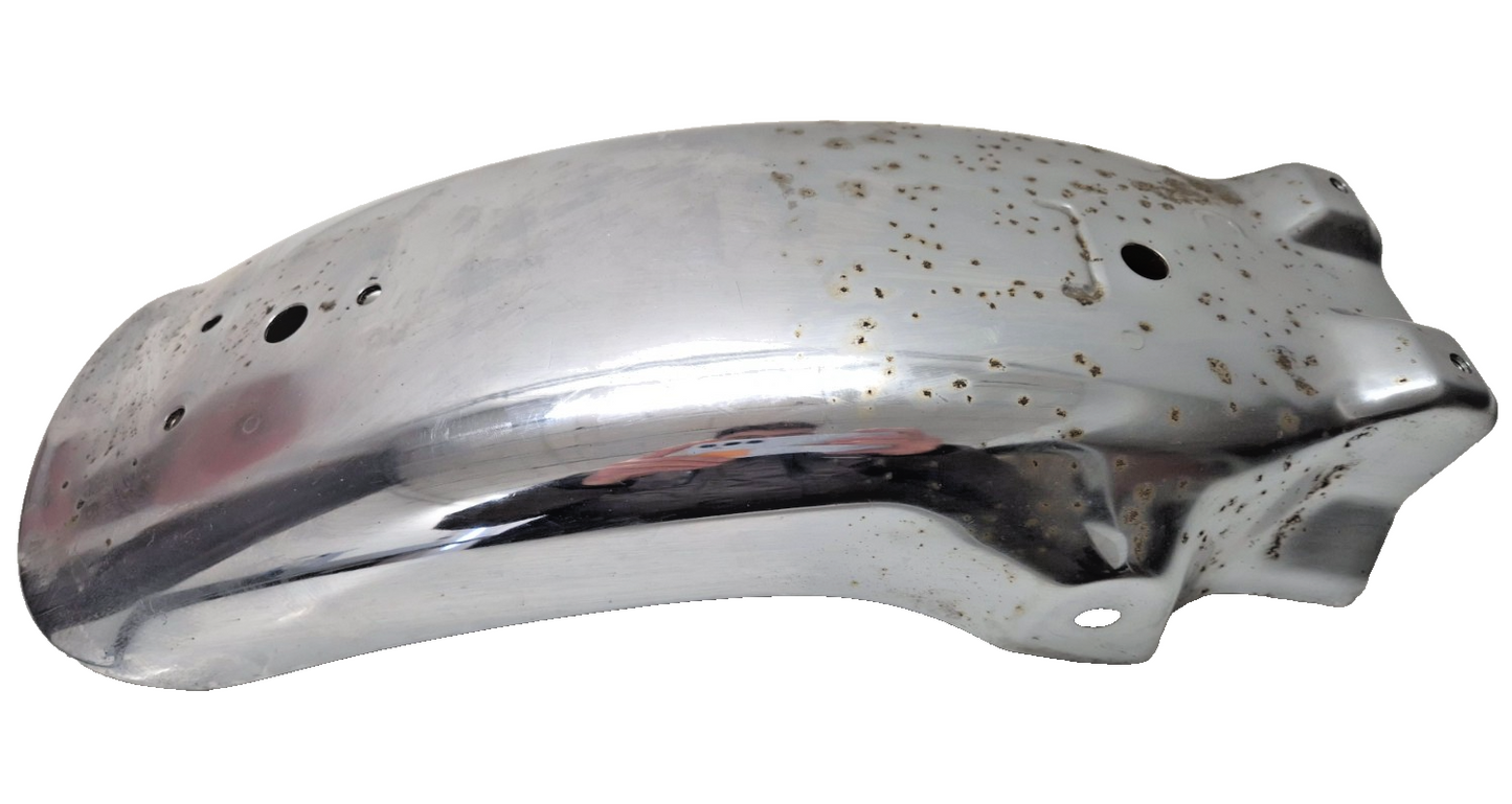 Garde boue arrière chrome Honda CM 125 Custom 1995 Réf : 80100-447-670