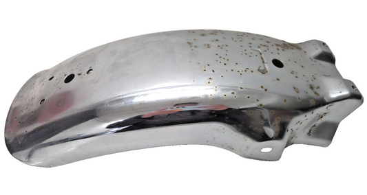 Garde boue arrière chrome Honda CM 125 Custom 1995 Réf : 80100-447-670