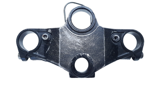 Té de fourche supérieur Yamaha TZR 50 2008 n°3 Réf : 5WXF34351098