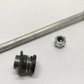 Axe de roue avant Kawasaki KMX 125 1999 Réf : 41068-1275 FRONT WHEEL AXLE