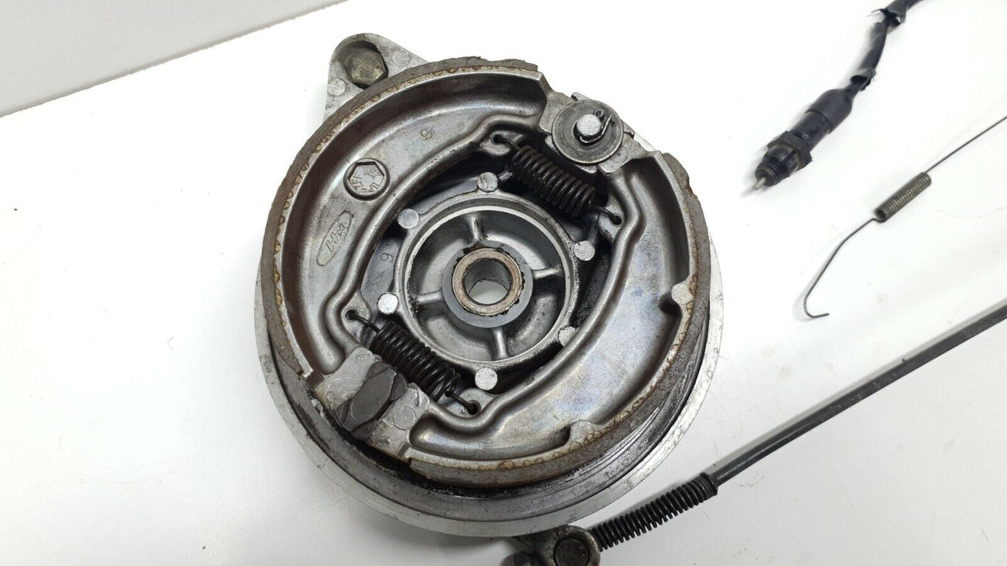 Flasque frein arrière Honda CM 125 Custom 1987 Réf : 43100-399-033 Rear brake