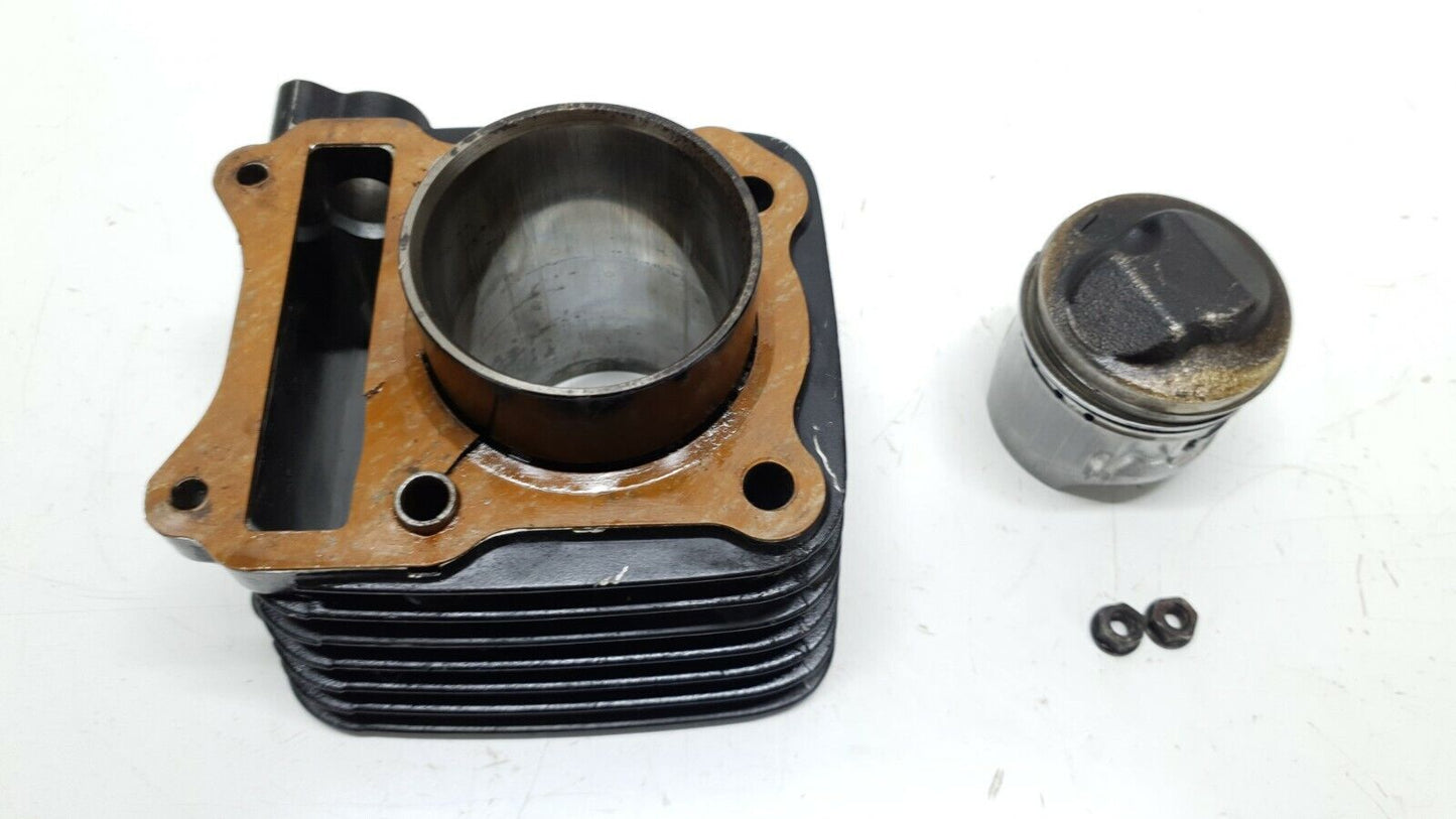 Cylindre & piston 57mm Suzuki 125 DR 1985 N°2 Réf : 11210-05211-0F0 Cylinder