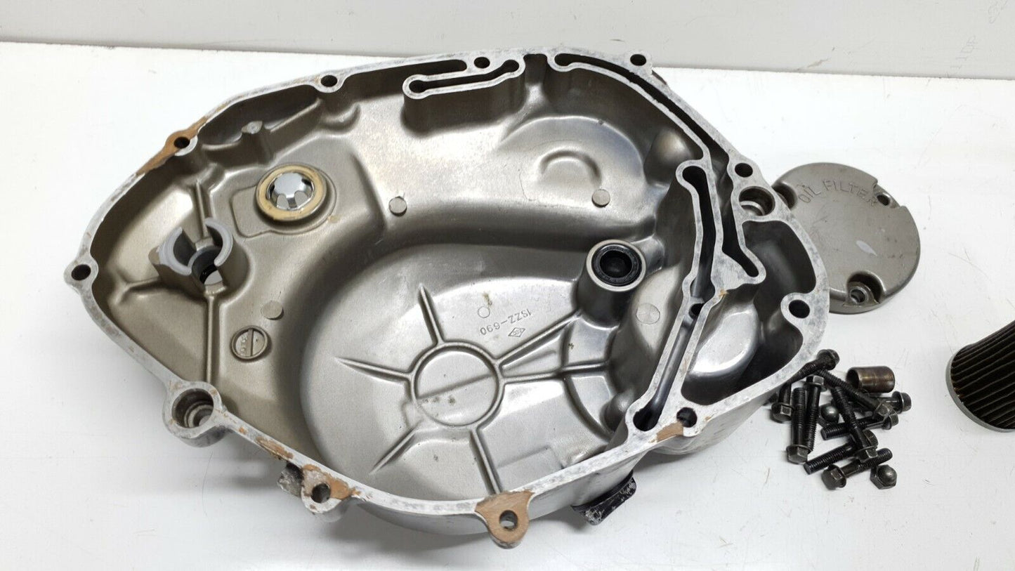 Carter droit d'embrayage Suzuki 125 DR 1985 Réf : 11340-42A00-000 Clutch cover