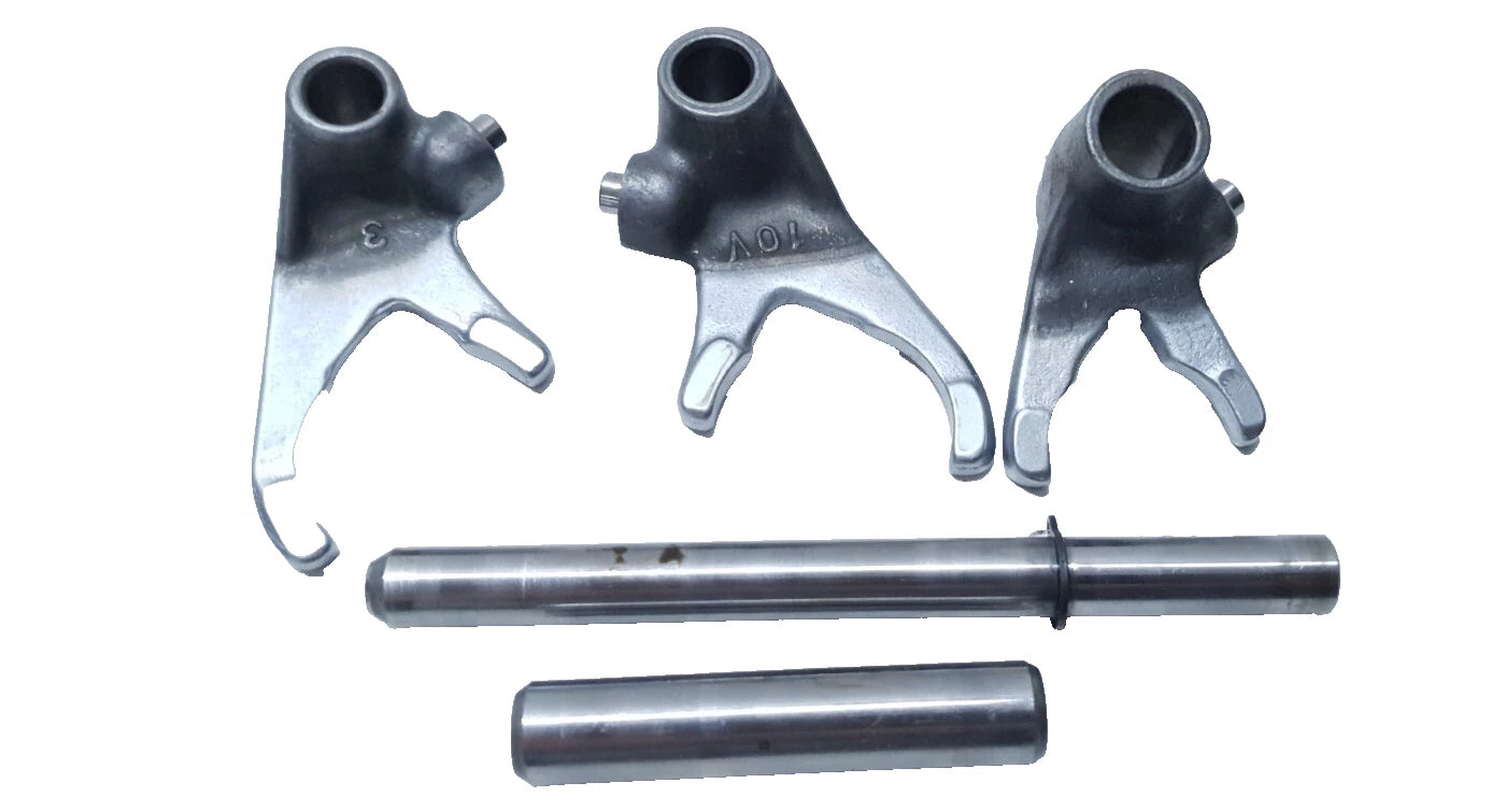 Fourchettes de boite de vitesse Yamaha DT125LC 1987 n°21 Réf : 10V-18511-00-00