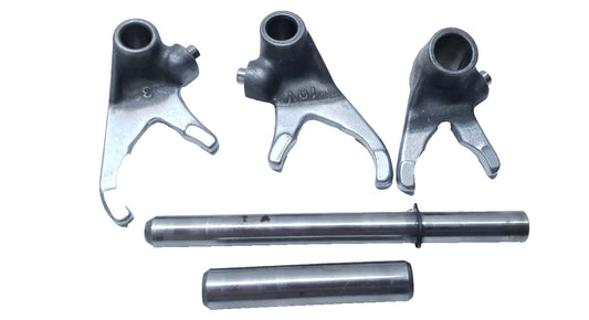 Fourchettes de boite de vitesse Yamaha DT125LC 1987 n°21 Réf : 10V-18511-00-00