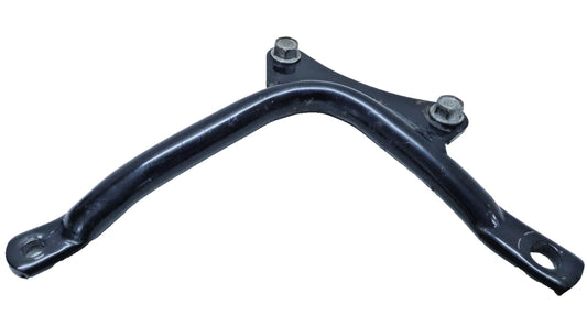 Support repose-pied arrière gauche Honda CM 125 T 1981 n°2 Réf : 50646-419-000ZA