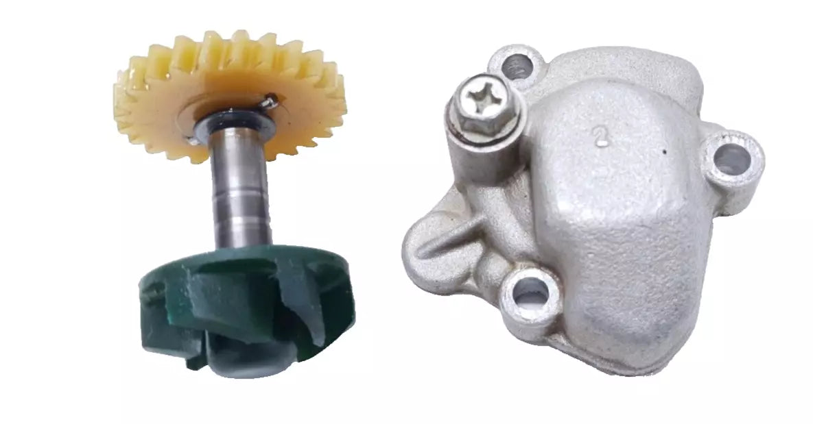 Pompe à eau Yamaha DT125LC 1987 n°15 Réf : 10V-12450-00-00