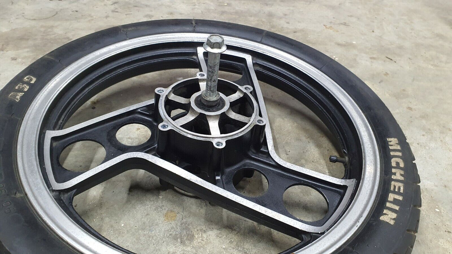 Roue avant & axe & entraineur Yamaha XJ600 1984-1991 31E-25168-20-98 FRONT WHEEL