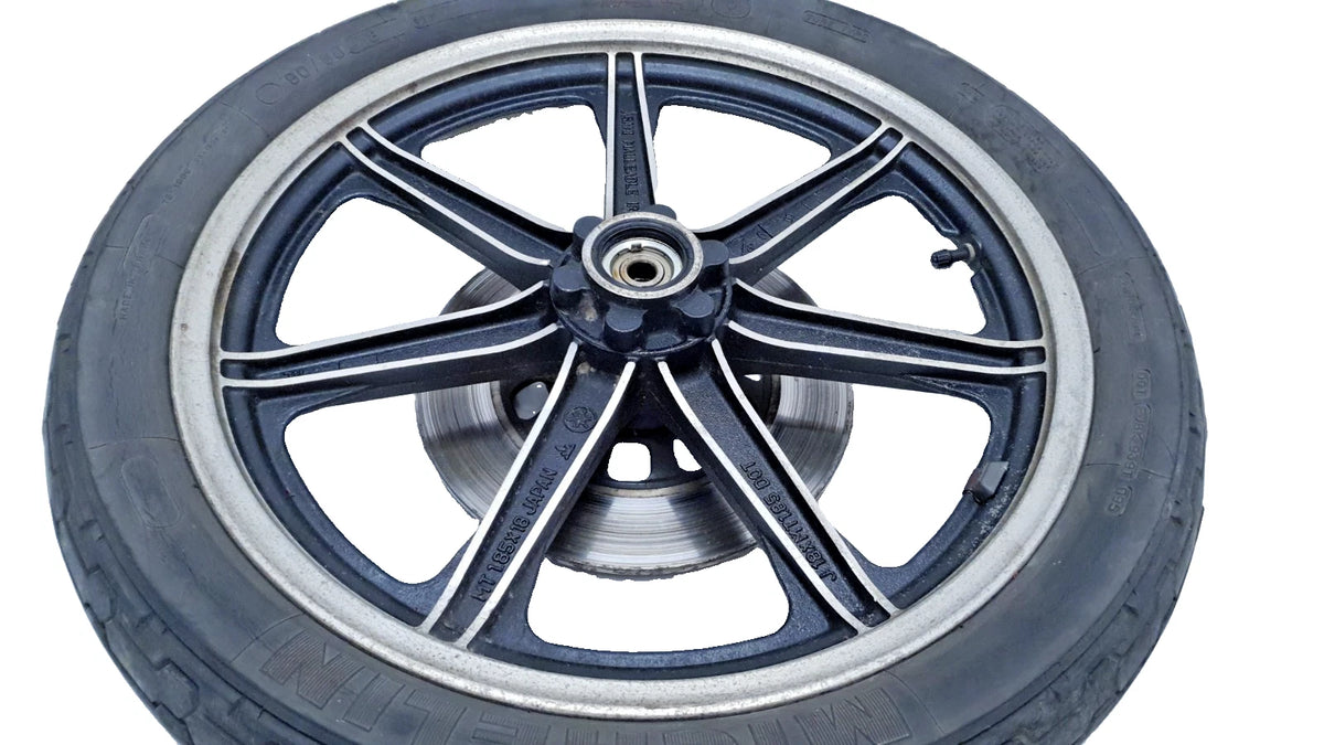 Roue avant Yamaha XS 400 SE 1981 Réf : 2V0-25168-00
