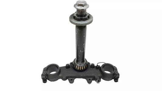 Té de fourche inférieur Yamaha DT125LC 1987 n°12 Réf : 53V-23340-00-90