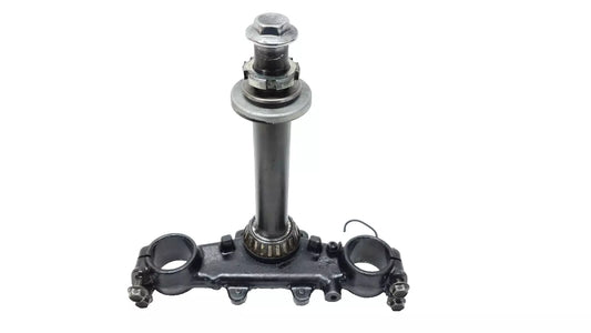 Té de fourche inférieur Yamaha DT125LC 1987 n°3 Réf : 53V-23340-00-90