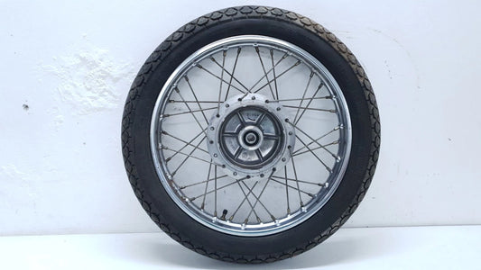 Roue avant Honda CM 125 Twin 1981 n°2 Réf : 44701-419-671