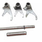 Fourchettes & axes Yamaha DT125LC 1987 n°9 Réf : 10V-18511-00-00