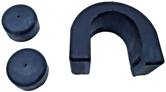 Supports de réservoir d'essence Kawasaki KMX 125 1988 Réf : 920751151