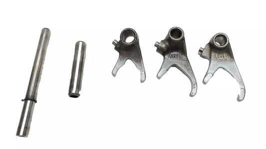 Fourchettes & axes Yamaha DT125LC 1987 n°6 Réf : 10V-18511-00-00