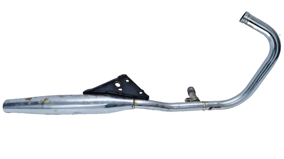 Ligne d'échappement droite Honda CA 125 Rebel 1997 Réf : 18300-KEB-900