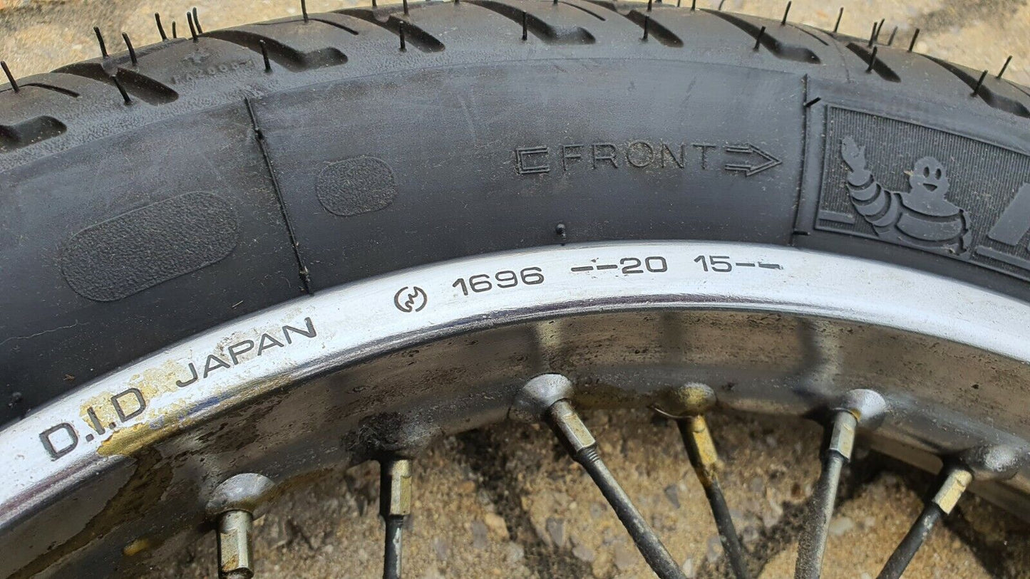 Roue arrière Yamaha SR 125 1998 Réf : 3MW-25311-00-35 Rear wheel