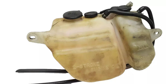 Réservoir d'huile - Vase expansion Yamaha DT125LC 1987 n°6 Réf : 34X-21751-00-00