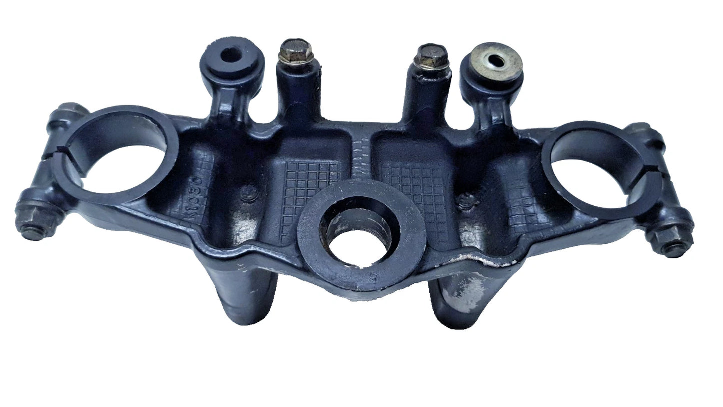 Té de fourche supérieur Kawasaki KMX 125 1986 Réf : 440391138
