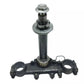 Té de fourche inférieur Yamaha DT125LC 1987 n°10 Réf : 53V-23340-00-90