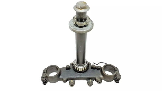 Té de fourche inférieur Yamaha DT125LC 1987 n°6 Réf : 53V-23340-00-90