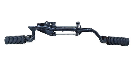 Support de repose pied avant Honda CM 125 Twin 1981 n°2 Réf : 50615-419-670