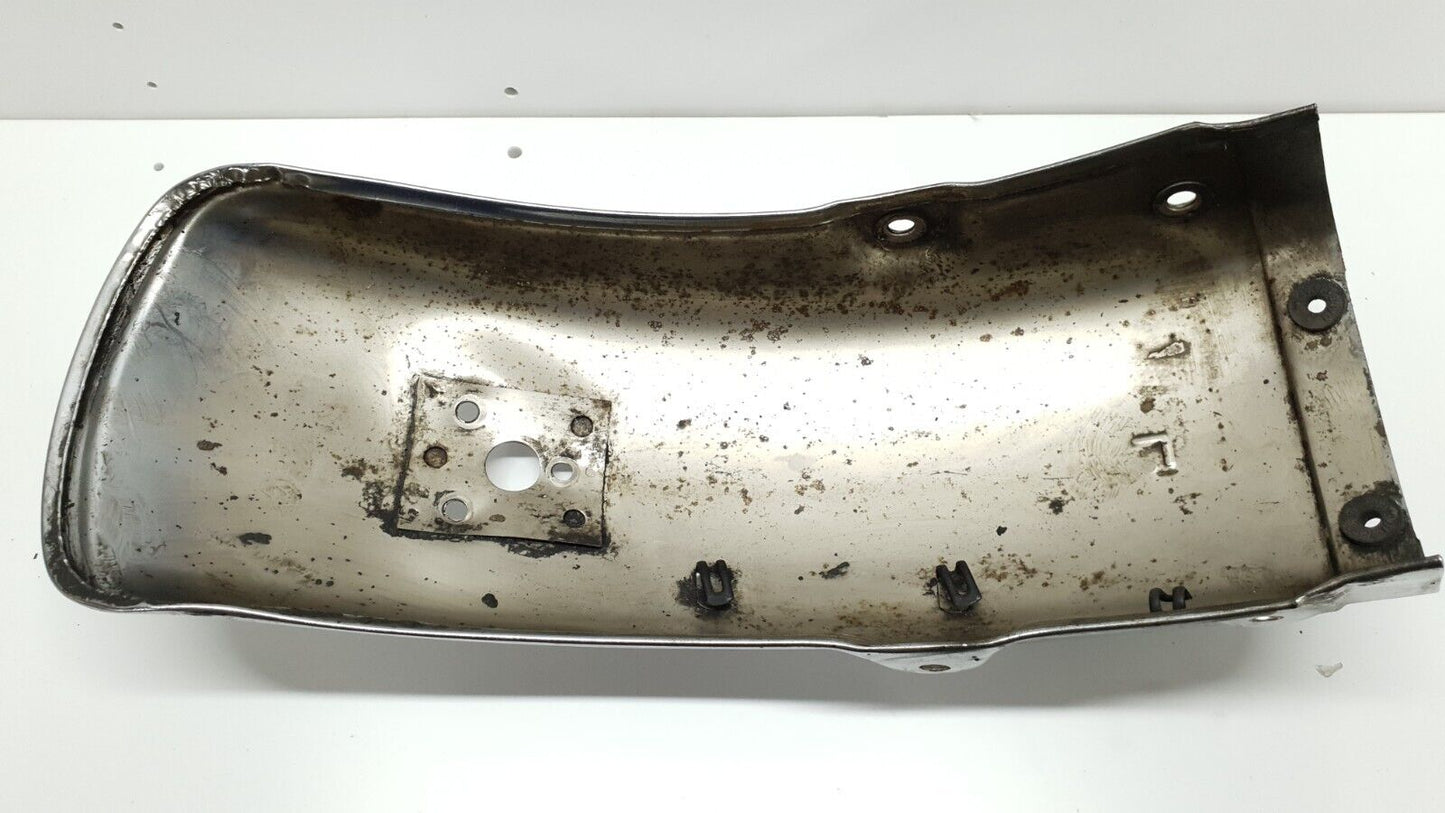 Garde boue arrière chrome Suzuki GN 125 2001 Réf : 63110-38313-000 Rear mudguard