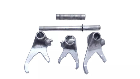 Fourchettes & axes de boite de vitesse Yamaha DT125LC 1982 n°2