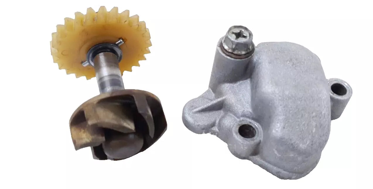 Pompe à eau complète Yamaha DT125LC 1987 n°14 Réf : 10V-12450-00-00