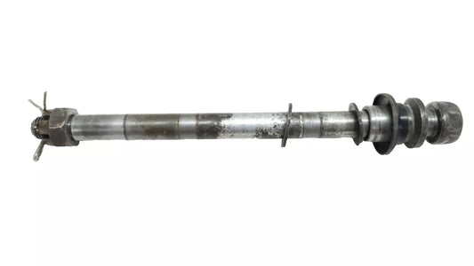 Axe de roue avant Yamaha DT125LC 1987 n°12 Réf 34X-25181-00-00