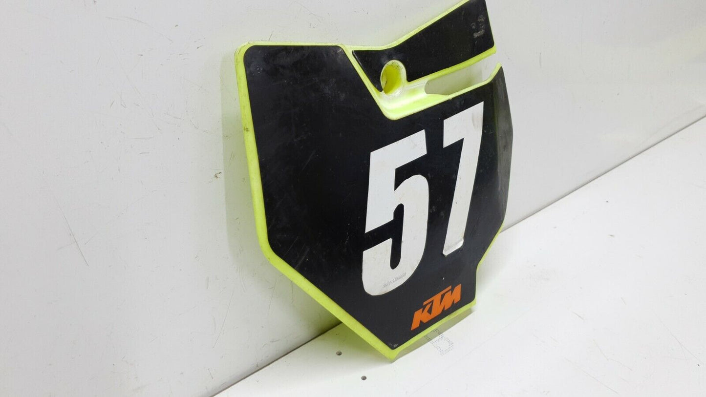 Plaque phare KTM 125 SX 1999 Réf : 5030800700004 Front cover